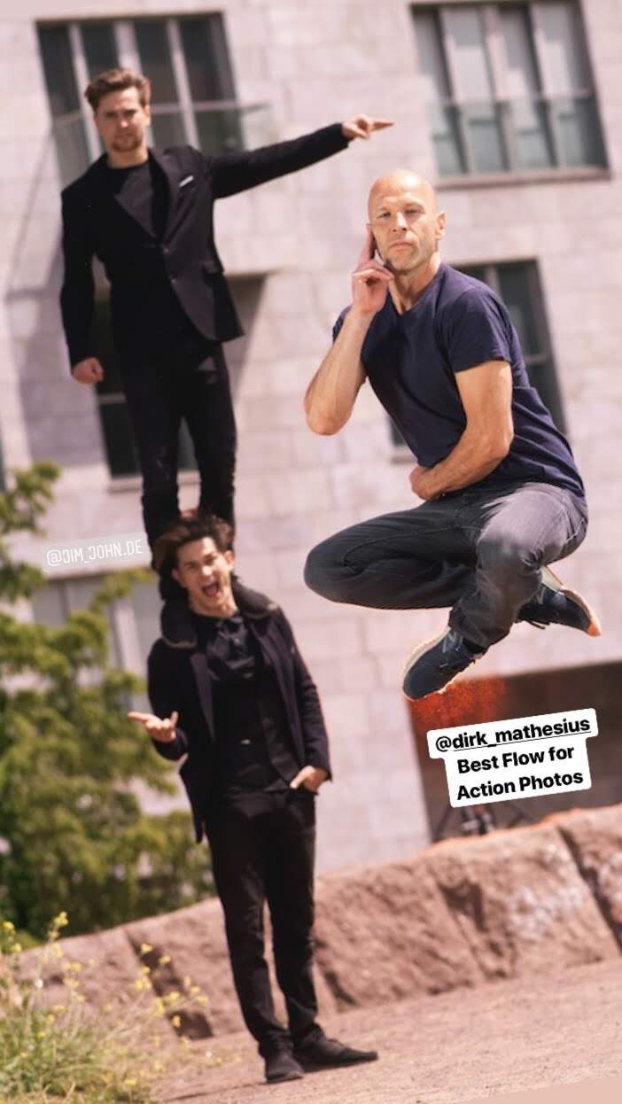 Behind the Scenes: Dirk Mathesius in Action mit den Förster-Brüdern – Freerunning- und Sportfotografie in Berlin
